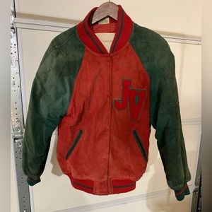 Vintage Suede Junior Varsity Jacket